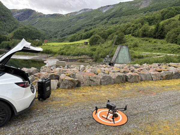 Drone-based smart grid inspection in Norway in remote terrain